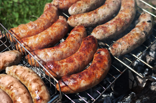BBQing RSPCA Assured Sausages
