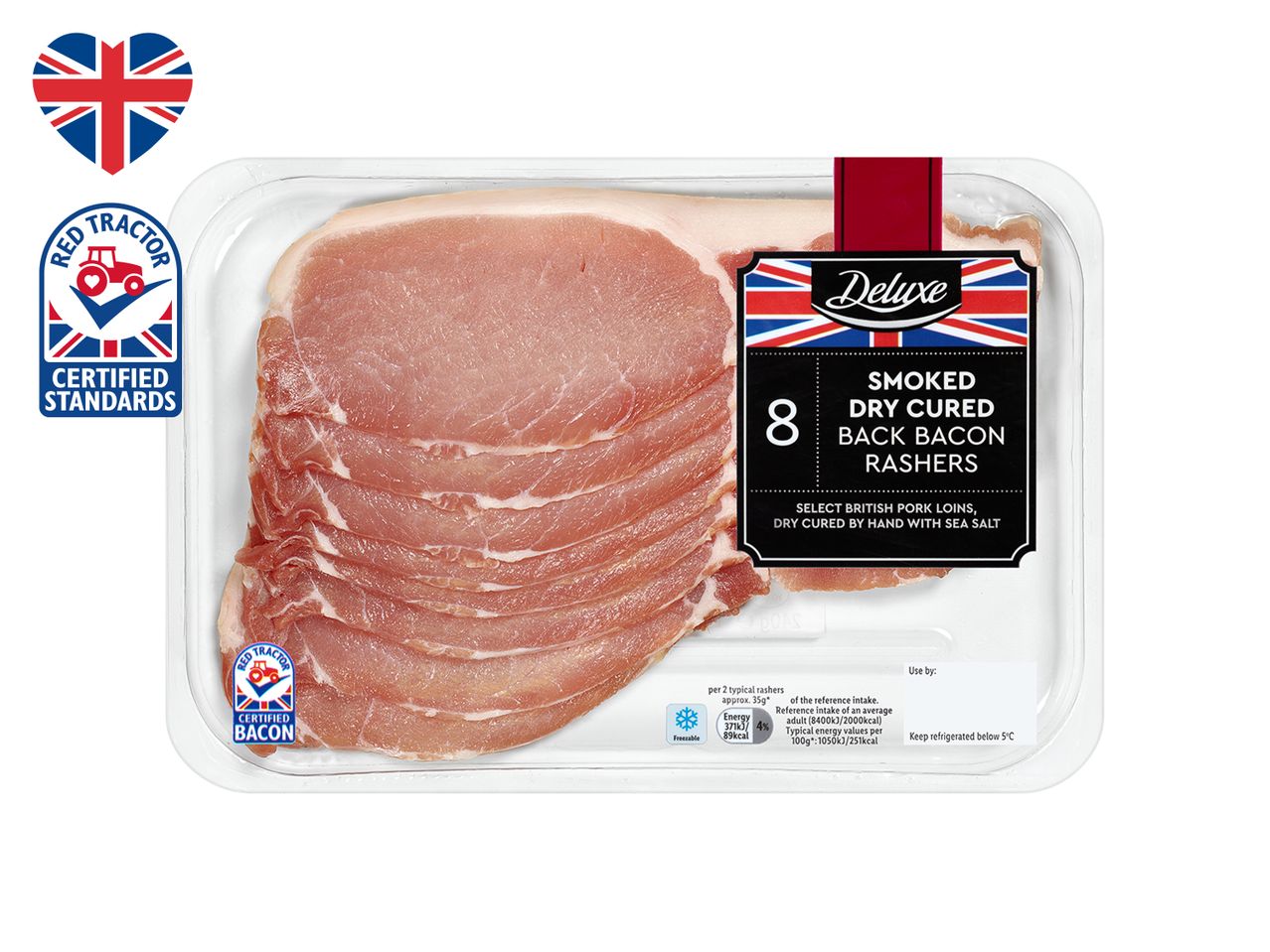 Deluxe RSPCA Dry Cured British Back Bacon
