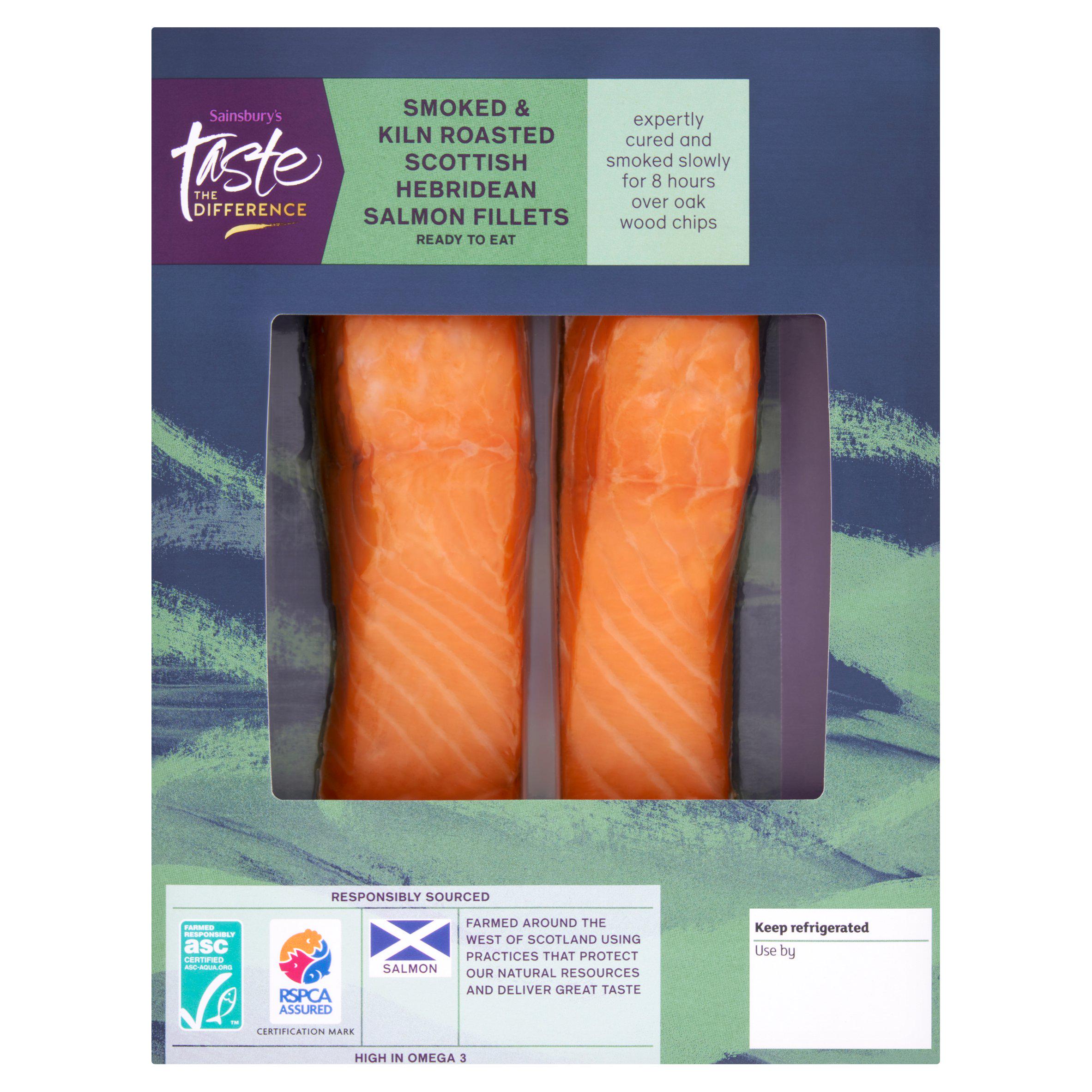 Sainsbury’s Hebridean Roast Scottish ASC Salmon Fillet, Taste the Difference