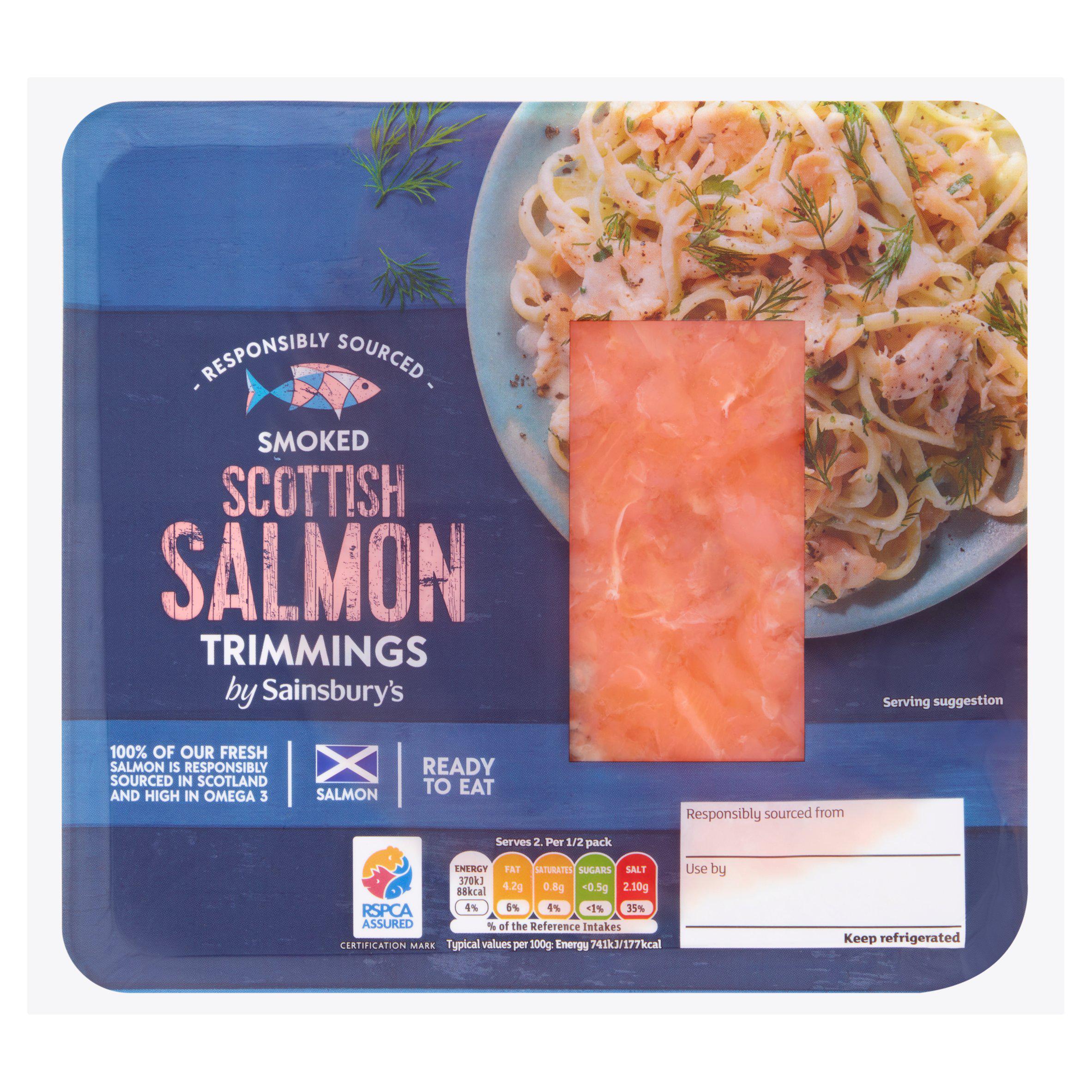 Sainsbury's Scottish Smoked Salmon Trimmings